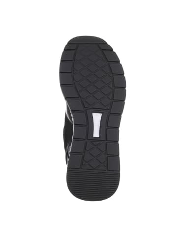 Ital-Design Freizeitschuh in Schwarz und Bronze