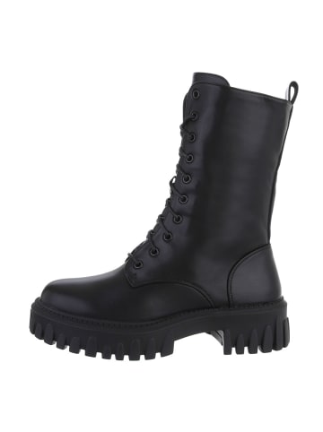 Ital-Design Stiefelette in Schwarz