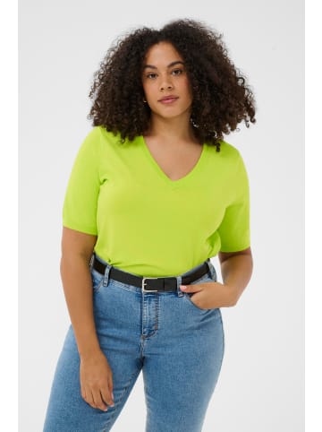 KAFFE curve Strickpullover KClizzy Regular fit in Wild Lime
