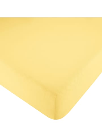 Erwin Müller Renforcé Spannbettlaken Würzburg in gelb