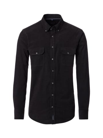 CASAMODA Freizeithemd in Schwarz