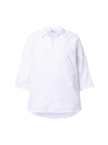 Angel of Style Hemdbluse in schneeweiß