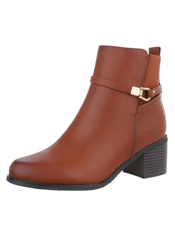 Ital-Design High Heel in Camel