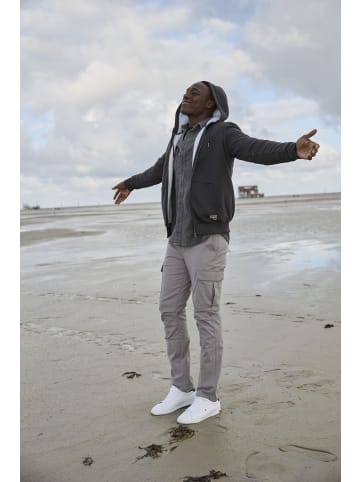 H.I.S. Sweatjacke in anthrazit