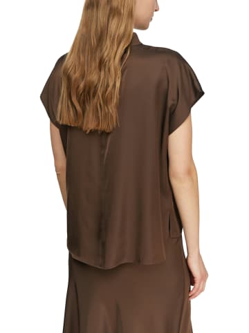 comma Blusenshirt in schoko