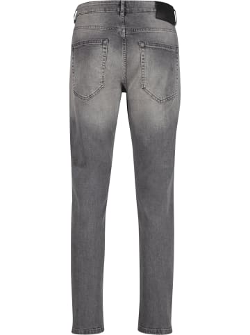2Y Premium 2Y Premium CARLOS DESTROYED SLIM FIT JEANS in washed grey