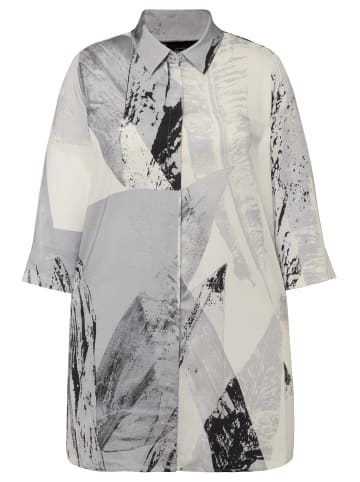 Ulla Popken Hemdbluse in schwarz