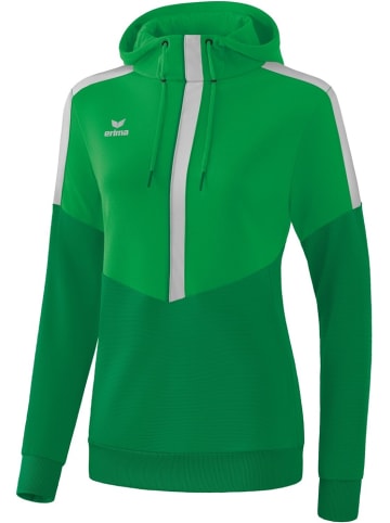 erima Trainingsjacke "Squad Kapuzensweat" in Grün