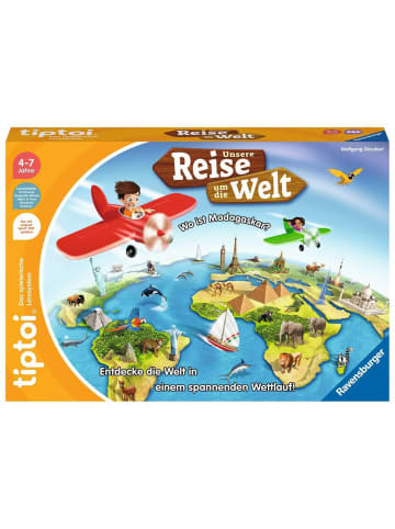 Ravensburger Lernspiel tiptoi® Unsere Reise um die Welt 4-7 Jahre in bunt