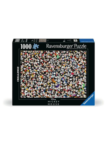 Ravensburger Ravensburger Puzzle 1.000 Teile Challenge Mickey in bunt