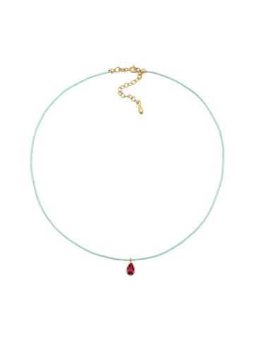 Elli Halskette 925 Sterling Silber in Pink