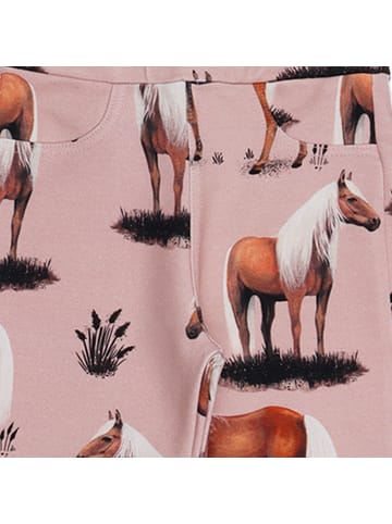 Walkiddy Sweatleggings Beauty Horses in pink
