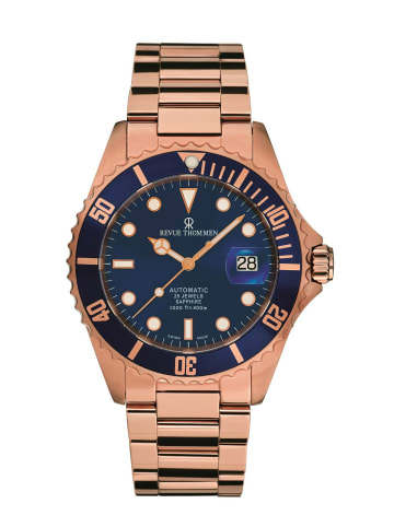 Revue Thommen Analoguhr für Herren in gold