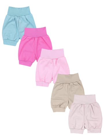 TupTam 5er- Set Sommershorts in rosa