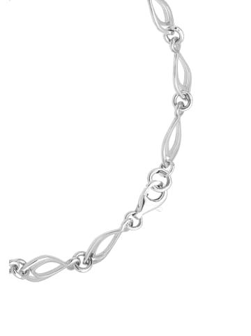 Elli Armband 925 Sterling Silber Feder, Oval in Silber