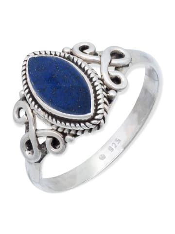 mantraroma 925er Silber - Ringe mit Lapis Lazuli