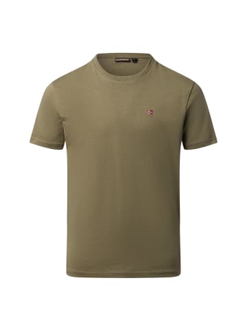 Napapijri T-Shirt Salis in oliv - 0020