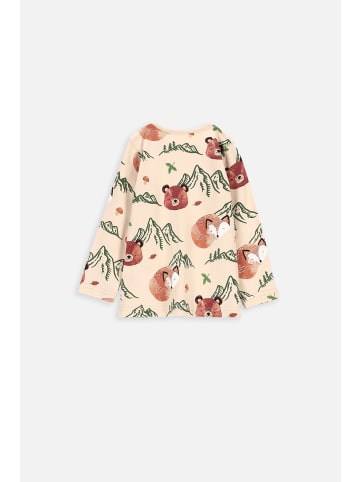 Coccodrillo Baumwoll-T-Shirt in beige