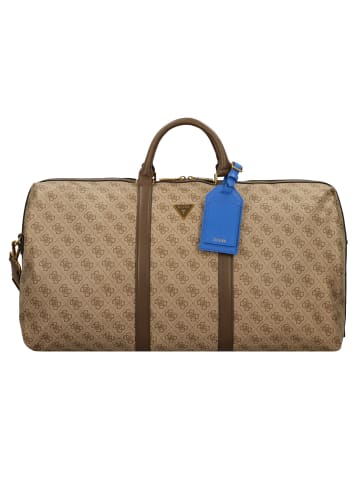 Guess Pisa Weekender Reisetasche 56 cm in beige-brown-blue