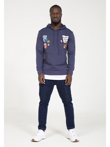 PLUS EIGHTEEN Herren Kapuzenpullover in Petrol