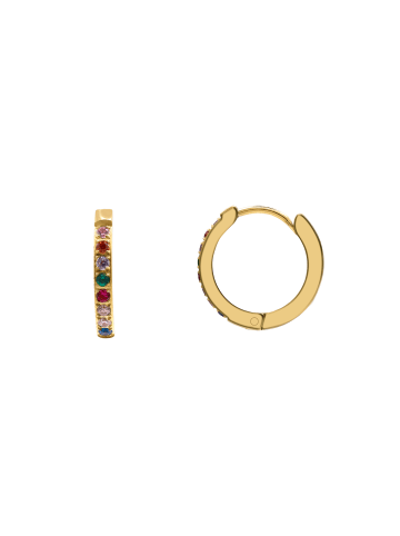 Steel_Art Creolen Damen Azura goldfarben in goldfarben