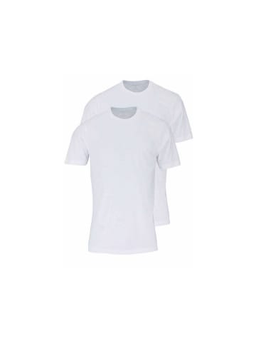 OLYMP  Rundhals T-Shirt für Damen in weiss