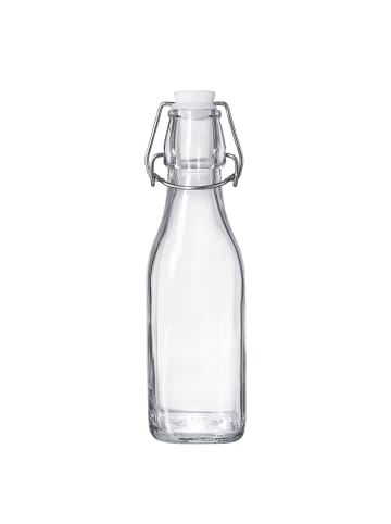 Butlers Flasche SWING mit Bügelverschluß 6er-Set in Durchscheinend