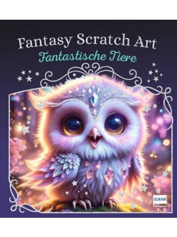 Ullmann Medien Buch - Fantasy Scratch Art - Fantastische Tiere