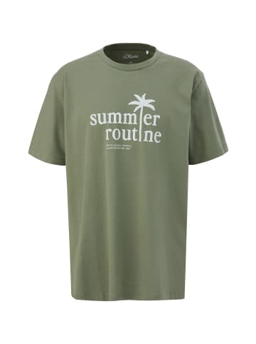 s.Oliver T-Shirt in 78D2_tannengrün