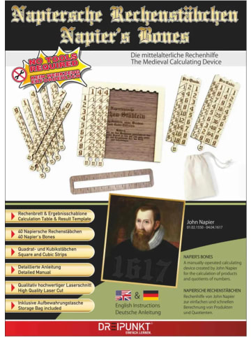 Dreipunkt Verlag Napier's Bones / Napiersche Rechenstäbchen | Komplexe Multiplikation und...