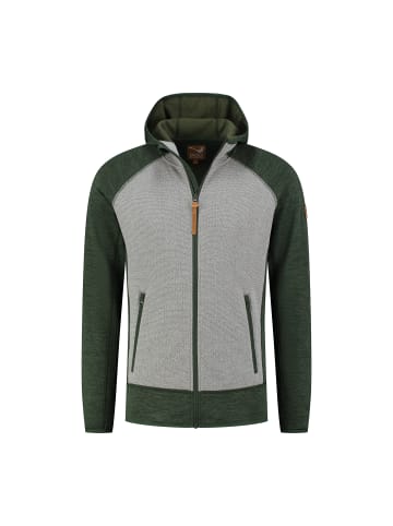 MGO leisure wear Cody Cardigan in Grün