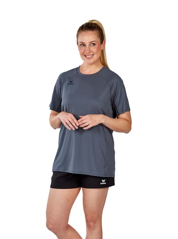 erima Unisex Erwachsene Liga Star Trainings T-Shirt in slate grey/schwarz