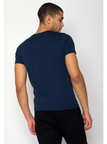 GreenBomb T-Shirt Nature Cliffsail in Marineblau
