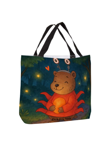 Mr. & Mrs. Panda Tote Bag Krebs Astrologie Design ohne Spruch in Weiß