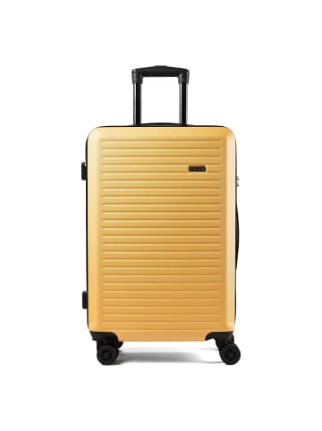Nowi Faro 4 Rollen Trolley M 65 cm gelb