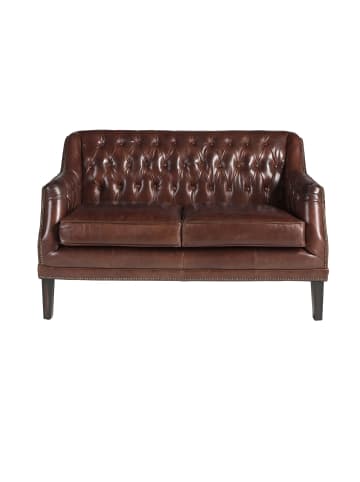 Angel Cerdá Angel Cerdá Chester 2‑Sitzer Sofa aus cognacbraunem Leder Modell 6290