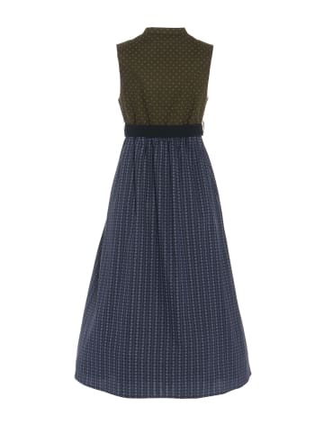 Berwin Umstandsdirndl mit V-Ausschnitt und Gürtel