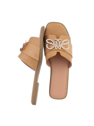 Ital-Design Sandale & Sandalette in Camel