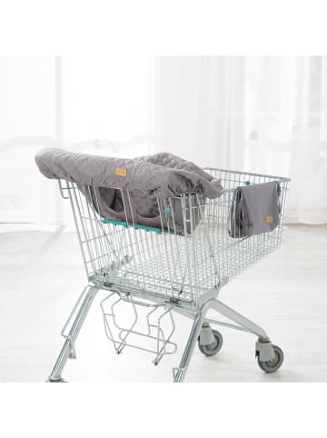 roba Einkaufswagenschutz roba Style – gepolsterter Bezug, anthrazit/grau