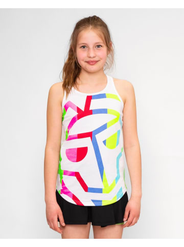 BIDI BADU New York Chill Junior Tank - white, mixed in Weiß/mehrfarbig