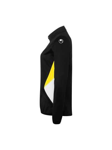 uhlsport  Trainingsjacke Equipe 29 Classic Women in schwarz/weiß/limonengelb