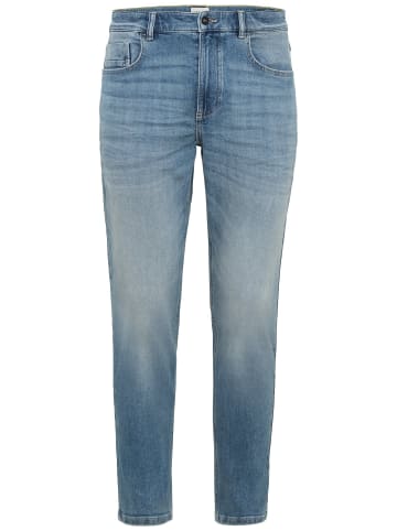 Camel Active Tapered Fit fleXXXactive® 5-Pocket Jeans in Blau