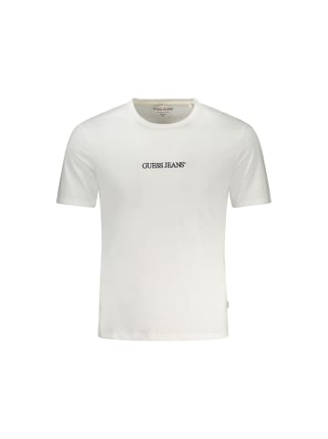 Guess Jeans Weißes Baumwoll-T-Shirt