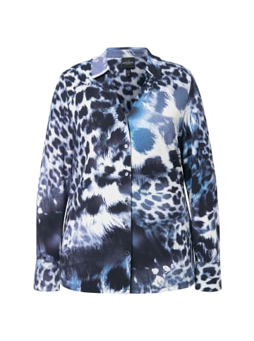 Ulla Popken Hemdbluse in schwarz