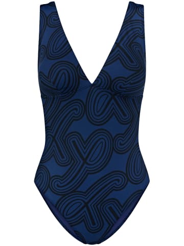 Triumph Badeanzug Flex Smart Summer in BLUE - DARK COMBINATION