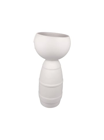 Goebel Vase " Studio 8 - Klaus " in weiß