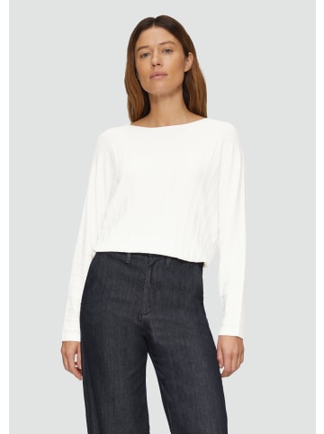 s.Oliver BLACK LABEL Strickpullover langarm in Creme