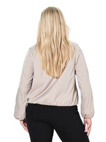 Ulla Popken Kurzjacke in dunkles kitt