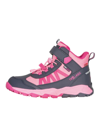 Trollkids Wanderschuh Hiker Mid Tronfjell in candy pink/fresh berry