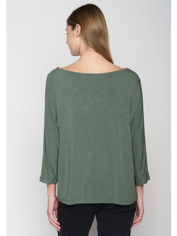 GreenBomb Longsleeve Basic in Moos Grey